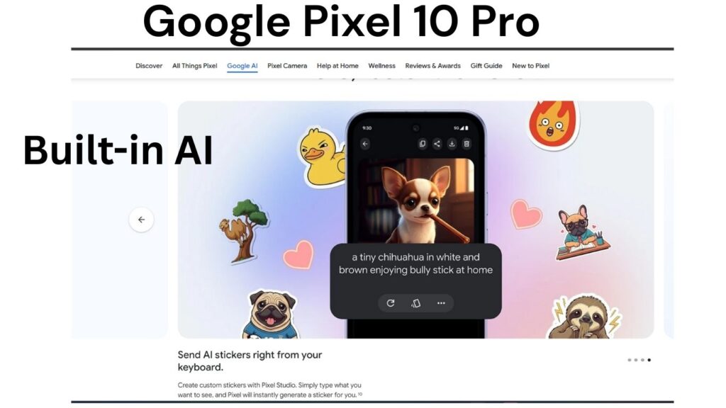 A screenshot of the Google Gemini assistant showing the "Magic Cue" feature providing contextual information within a messaging app