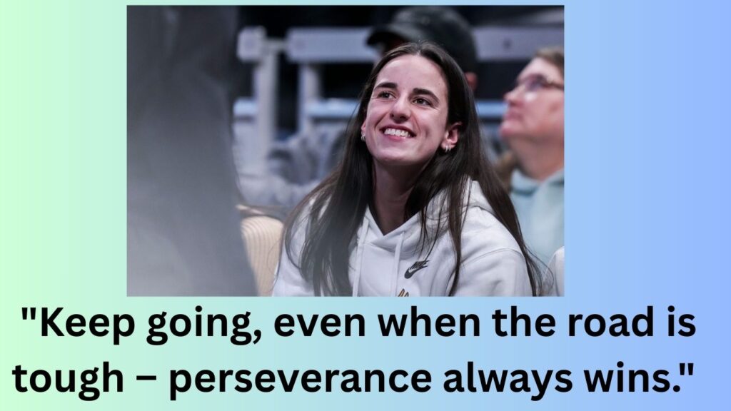 Caitlin Clark looking ahead post-injury update.